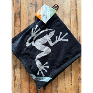 Frogger Amphibian 2 in 1 golf Towel One Size Black White
